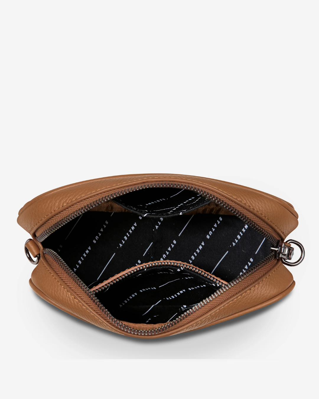 Status Anxiety Plunder Bag With Dual Strap - Camel