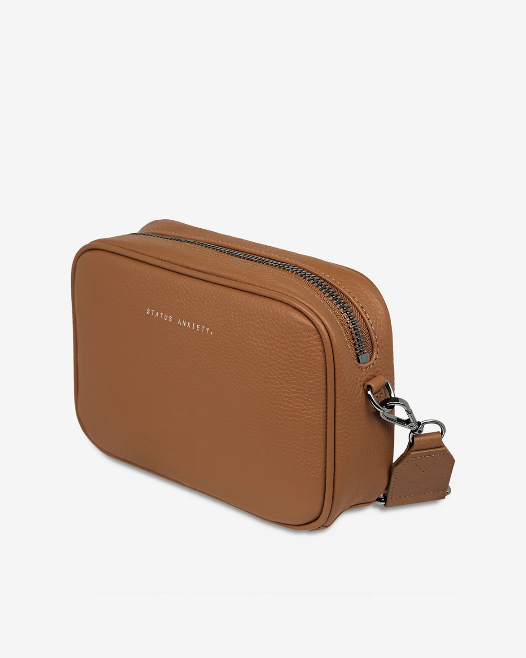Status Anxiety Plunder Bag With Dual Strap - Camel