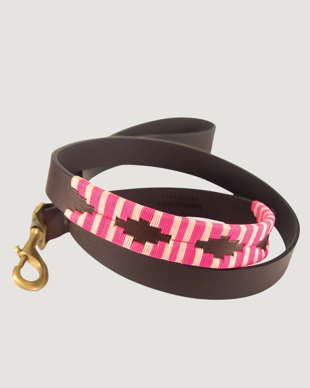 Polo Dog Lead - Pinky by Georgie Paws 