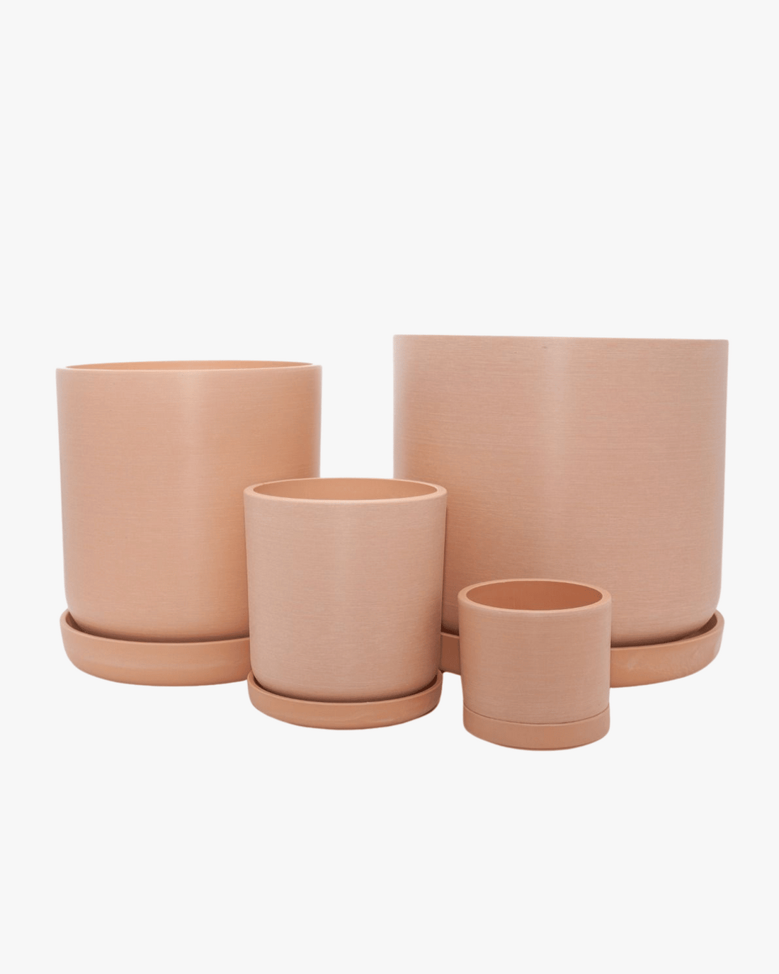 Portland Pot - Muted Coral (4 sizes) by Potted