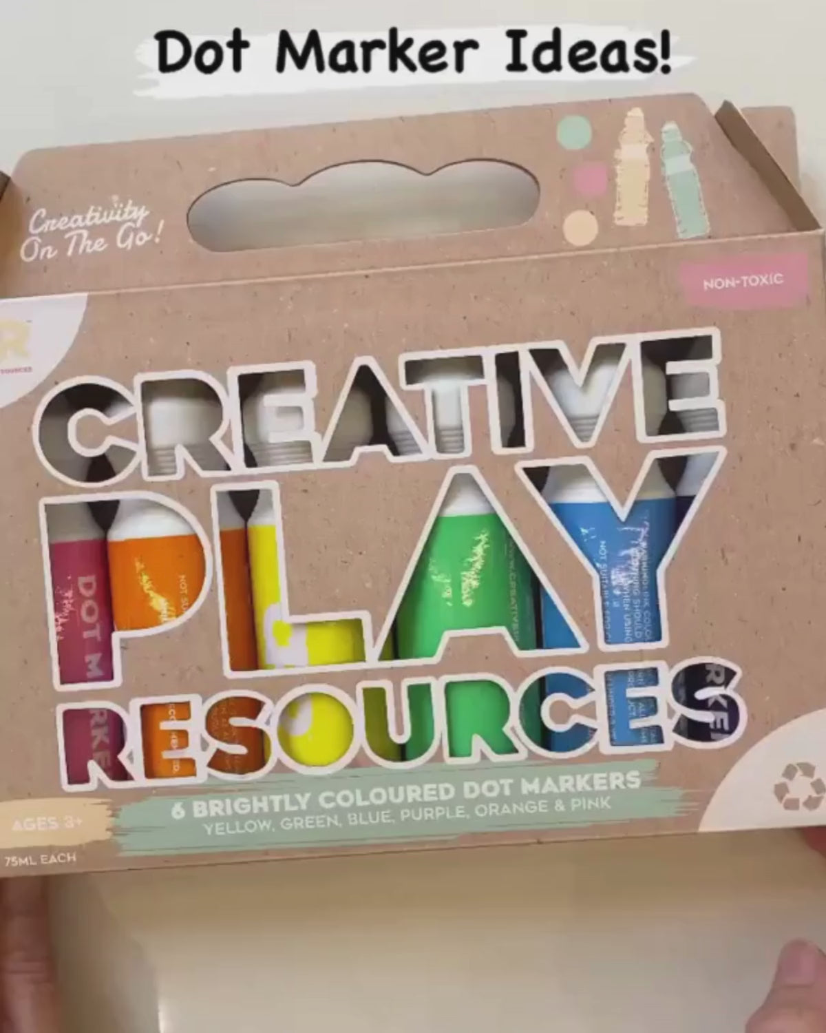 Dot Markers (6 Pack) by Creative Play Resources
