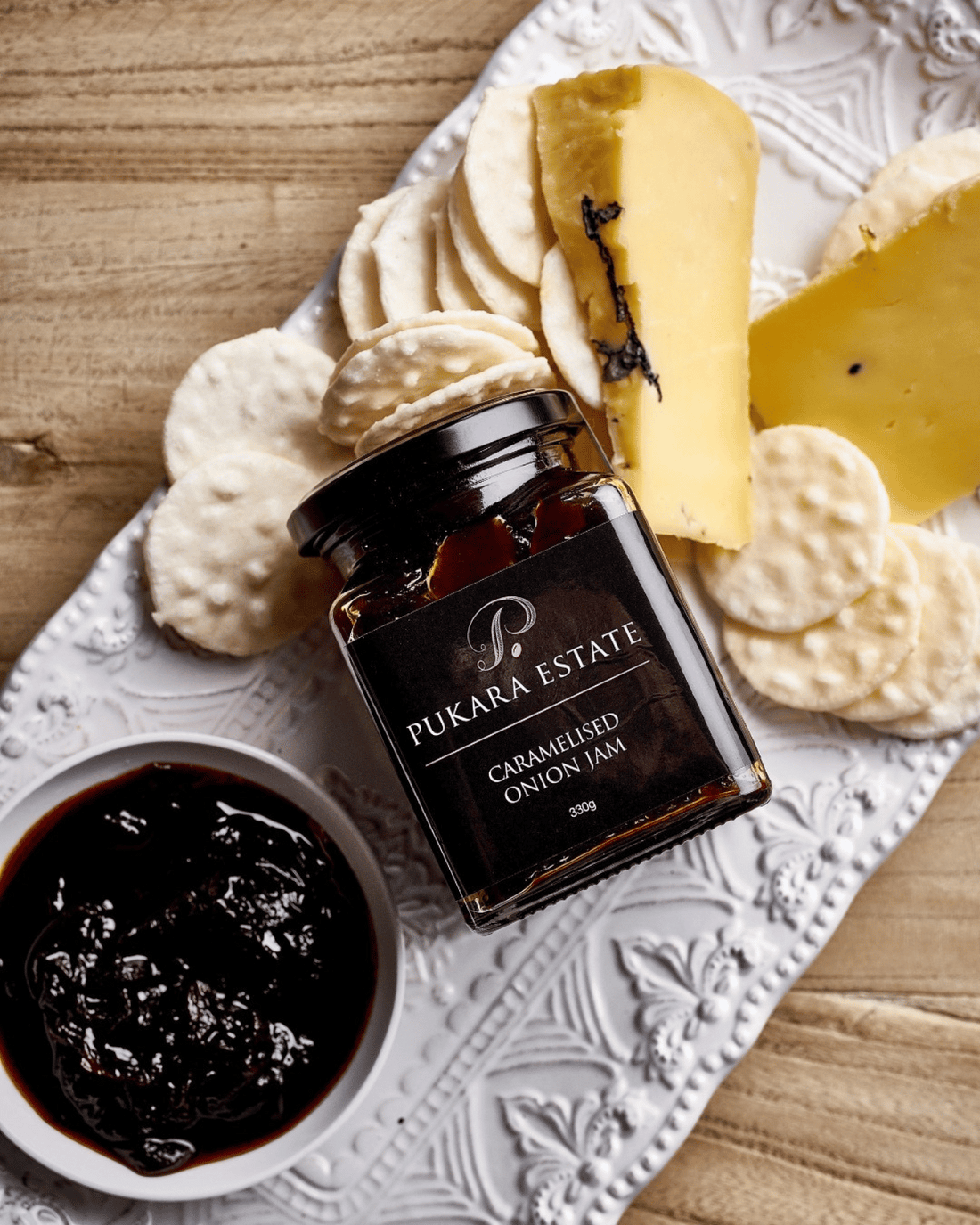 Pukara Estate Caramelised Onion Jam (210gm) - Polly & Co, Muswellbrook
