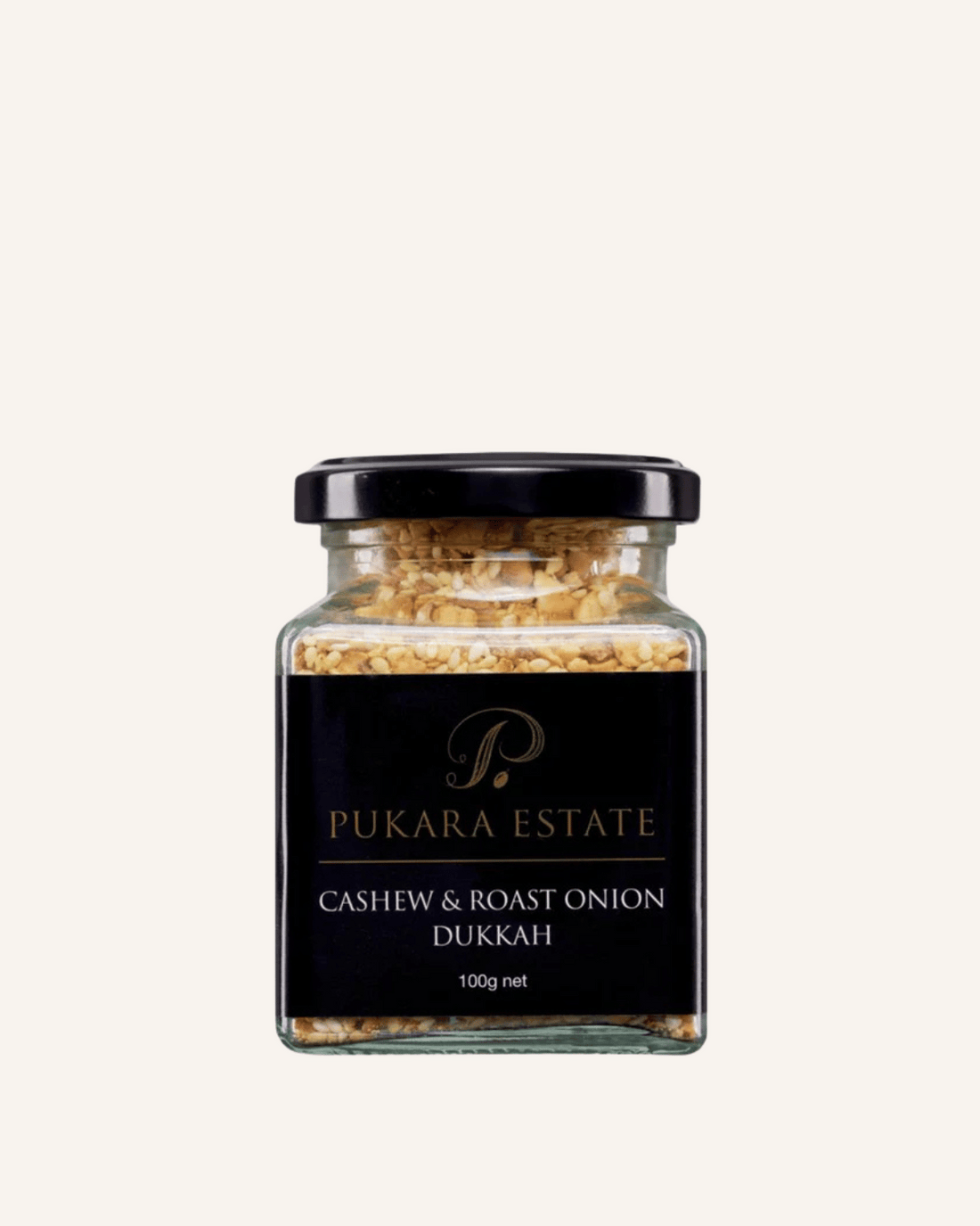 Pukara Estate Cashew & Roast Onion Dukkah 100gmn - Polly & Co, Muswellbrook