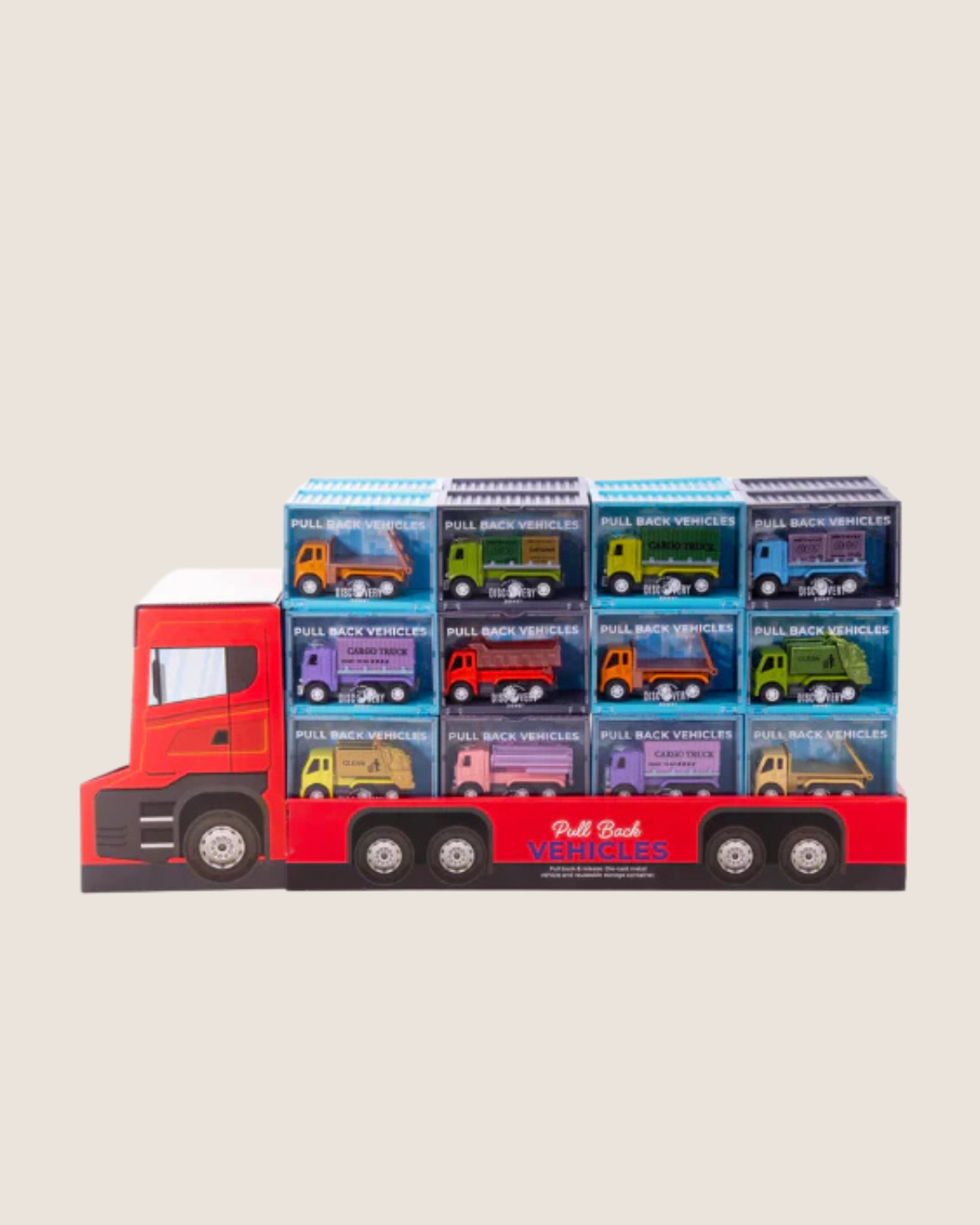 Pull Back Vehicles - Trucks by Discovery Zone 