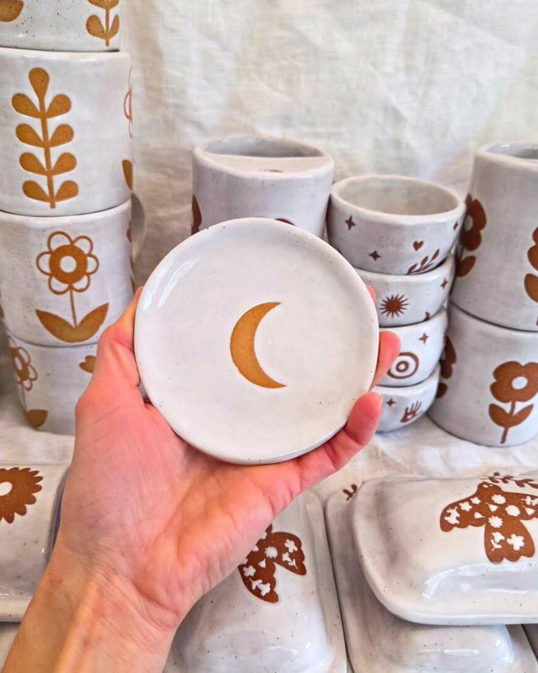 Quarter Moon Trinket Dish