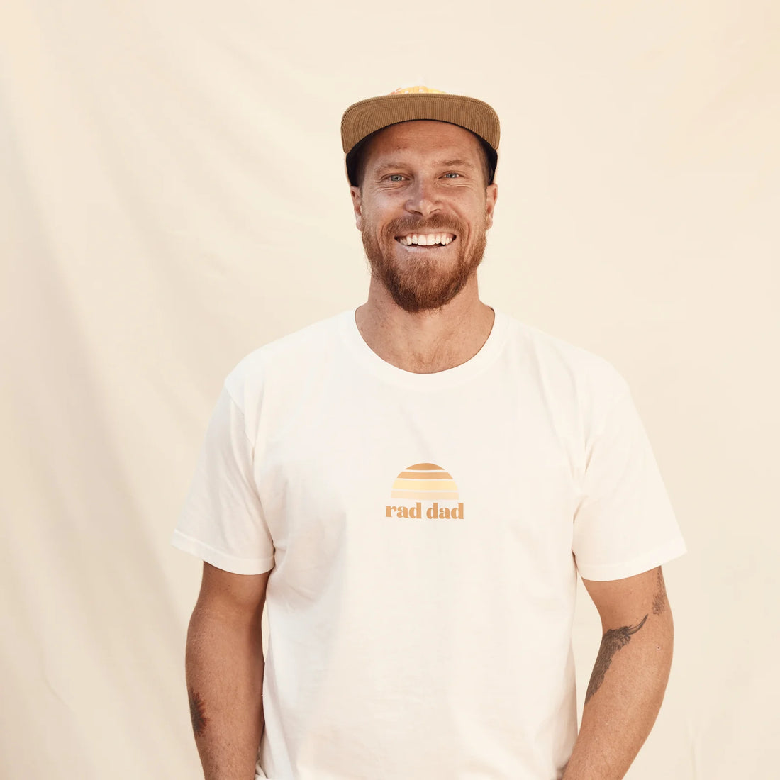 Banabae Rad Dad Classic Tee Organic Cotton - Natural