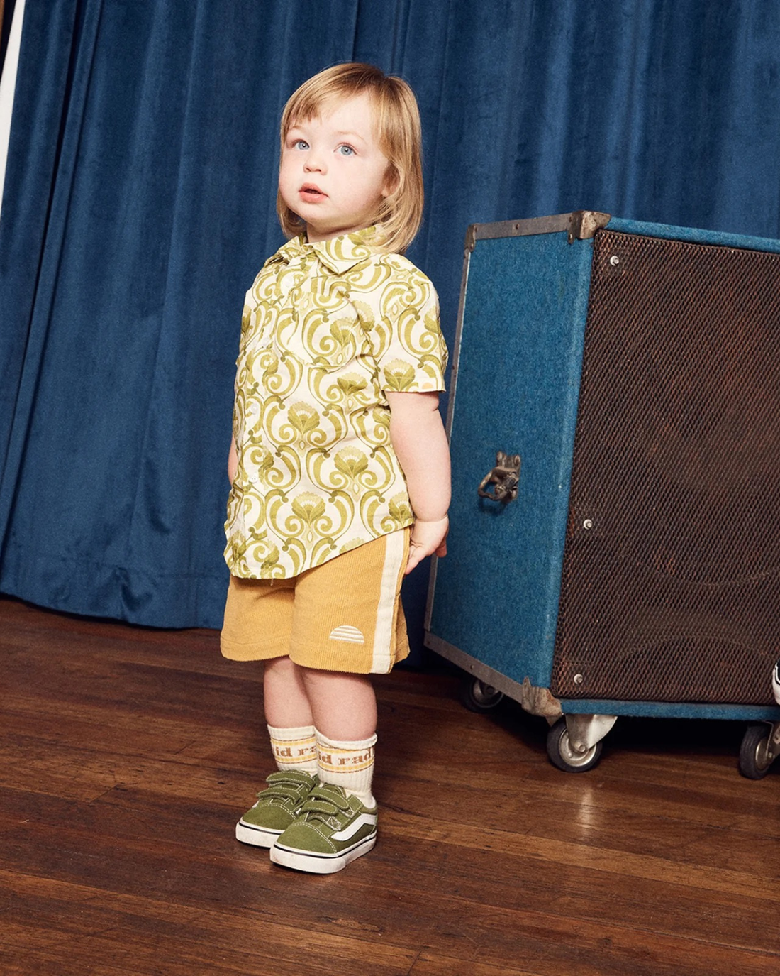 Banabae Rad Kid Organic Cotton Crew Socks - Natural 