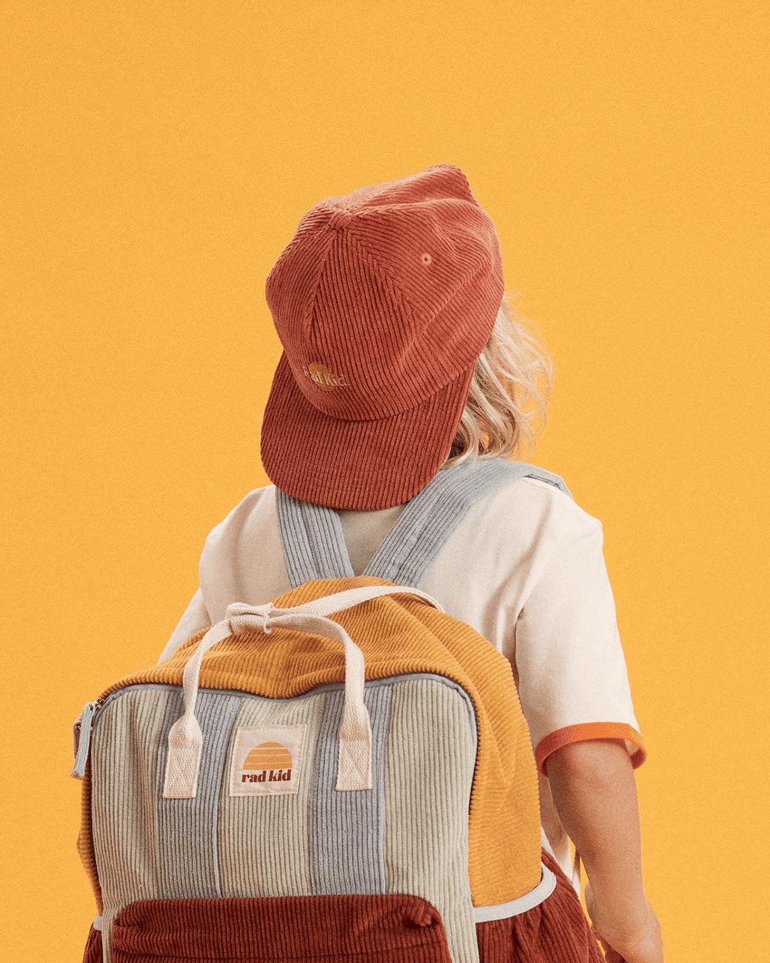 Banabae Rad Kid Pinch Front Cord Cap - Eco Red