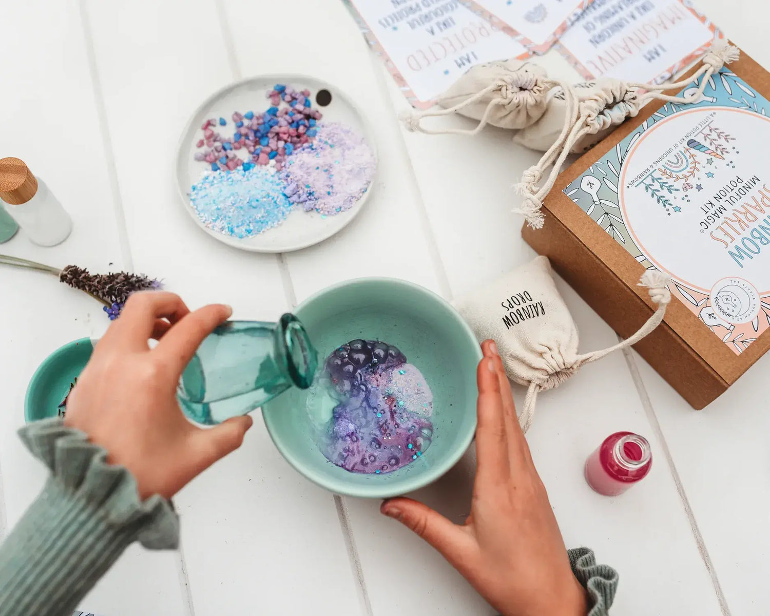 Rainbow Sparkles - Mindful Potion Kit by The Little Potion Co 