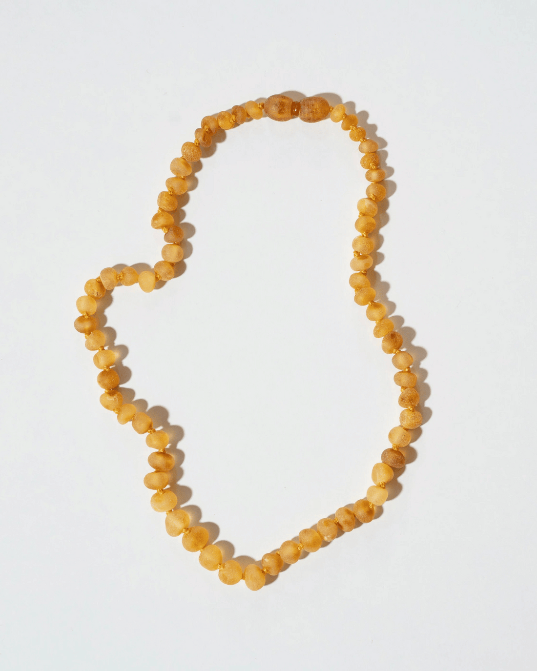 Raw Honey - Baltic Amber Teething Necklace by Nirrimis