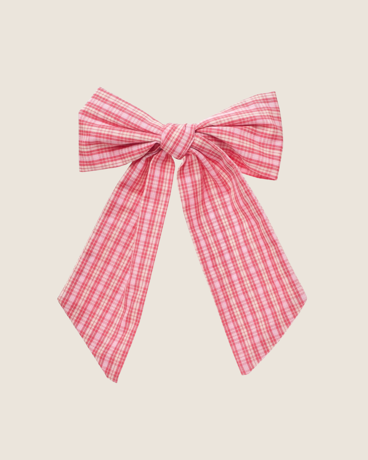 Plaid Oversized Bow Clip by Rockahula Kids
