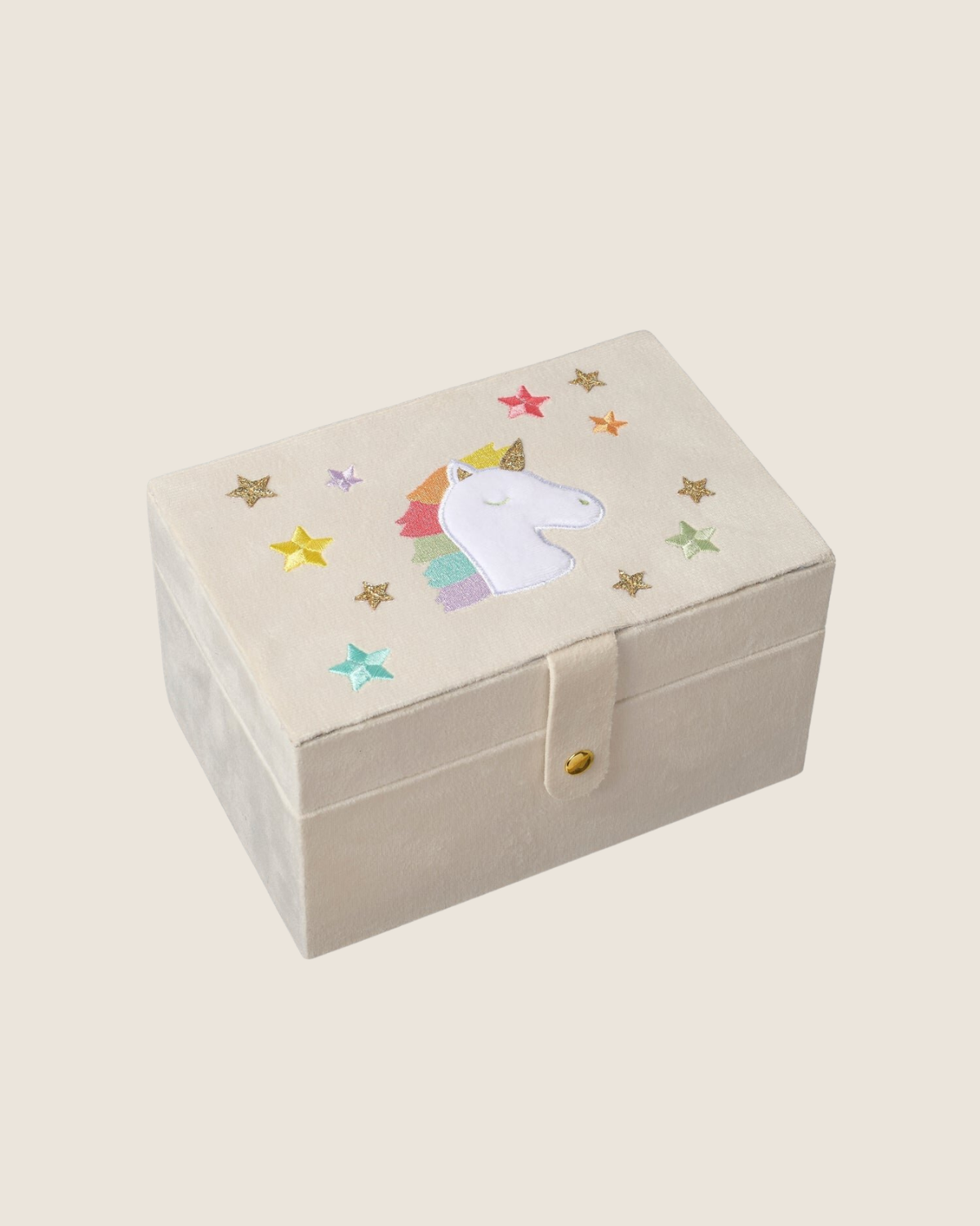 Rainbow Unicorn Large Jewellery Box by Rockahula Kids