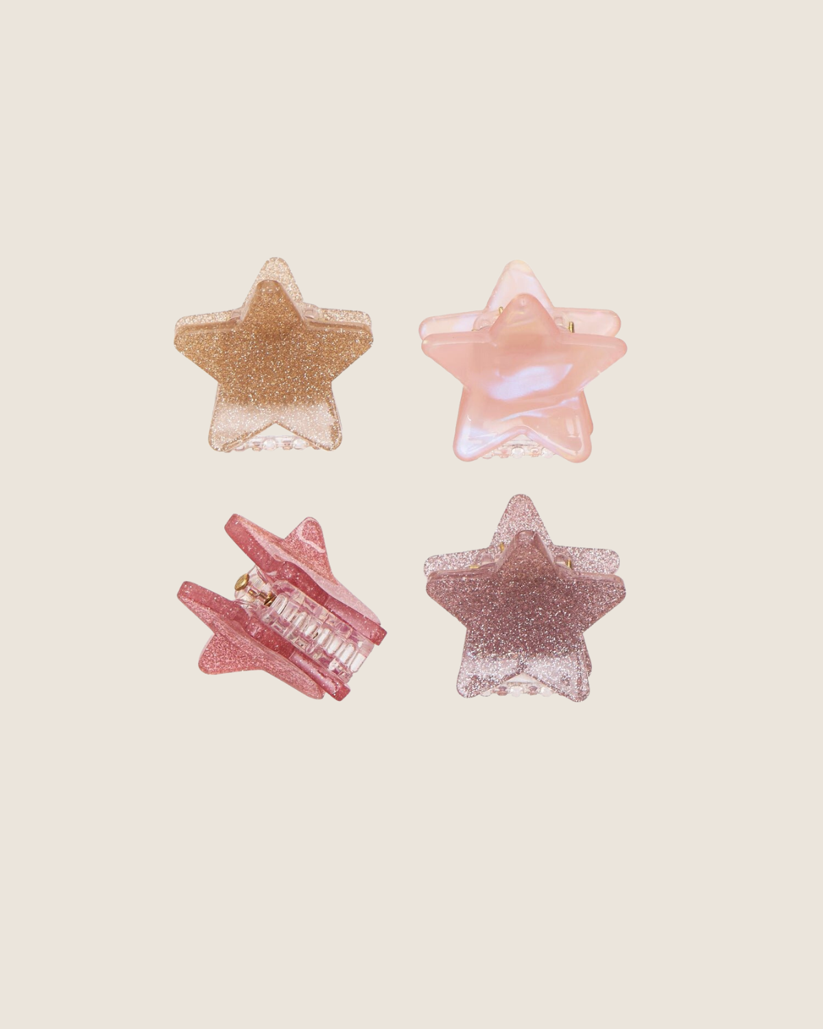 Little Stars Claw Clips (4 Pack) by Rockahula Kids
