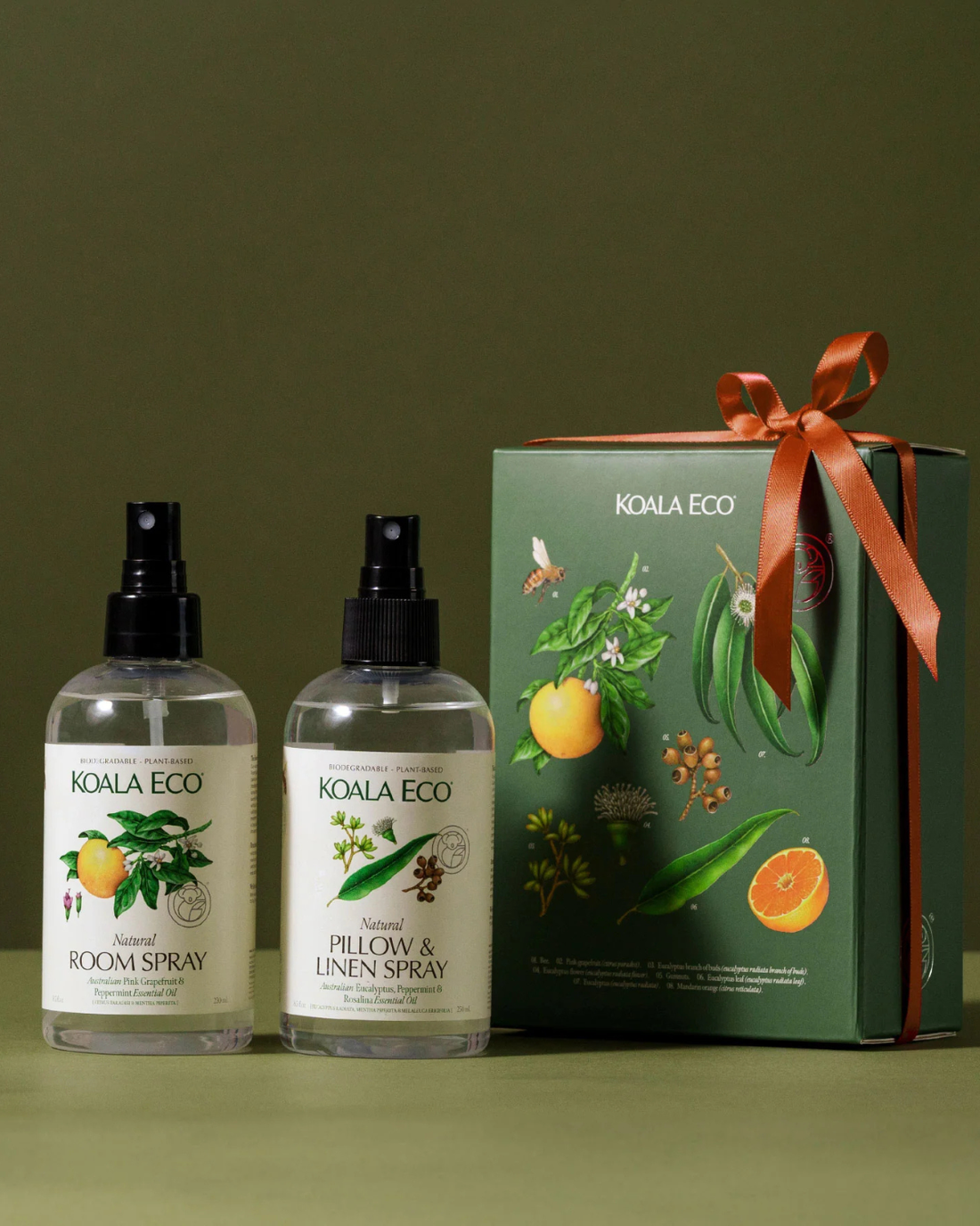 Room &amp; Linen Sprays - Aromatherapy Duo by Koala Eco