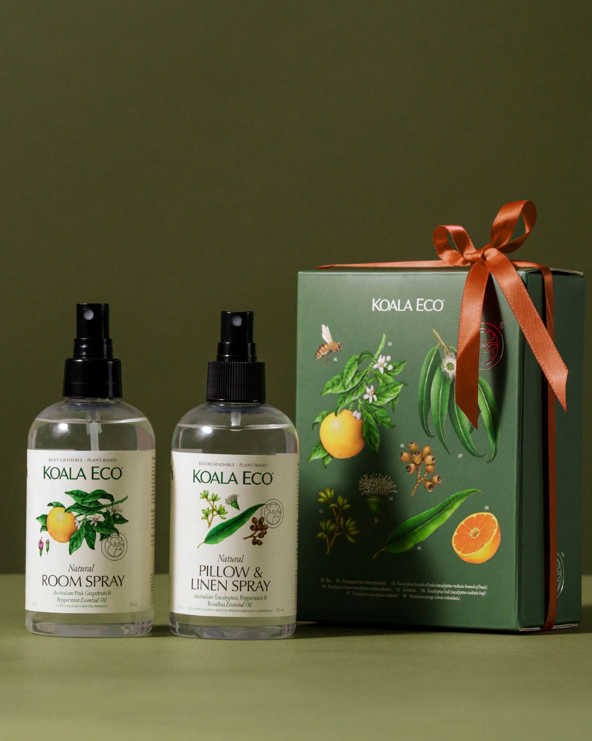 Room &amp; Linen Sprays - Aromatherapy Duo by Koala Eco