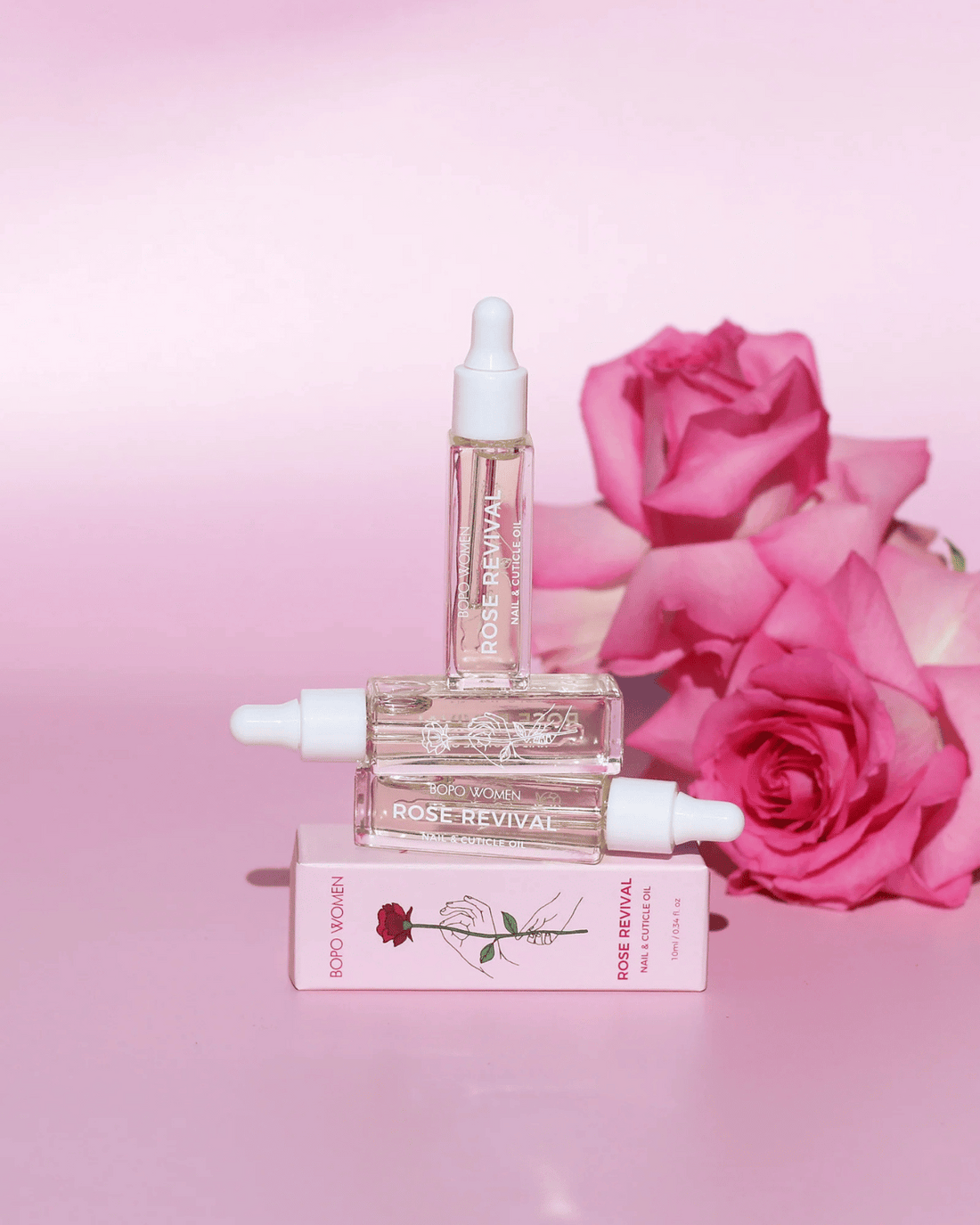Rose Revival Nail & Cuticle Oil & Bopo Women