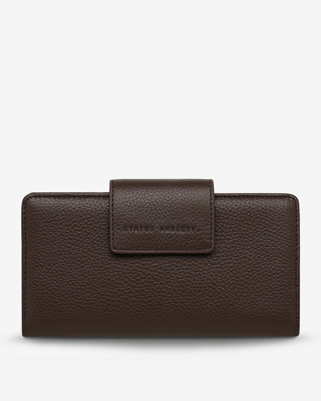 Status Anxiety Ruins Wallet in Cocoa 