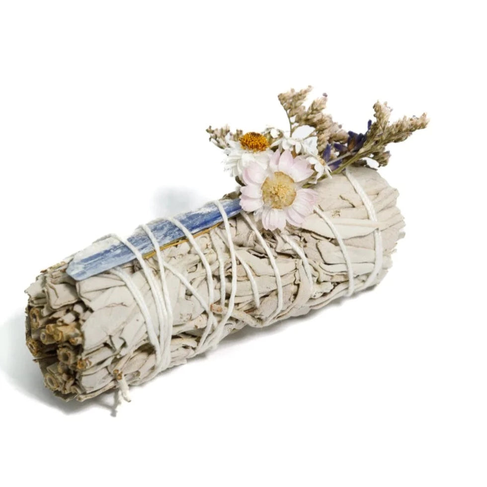 Sacred White Sage - Crystal + Botanicals Smudge Stick by Seventeen70 Botanicals - Muswellbrook Florist