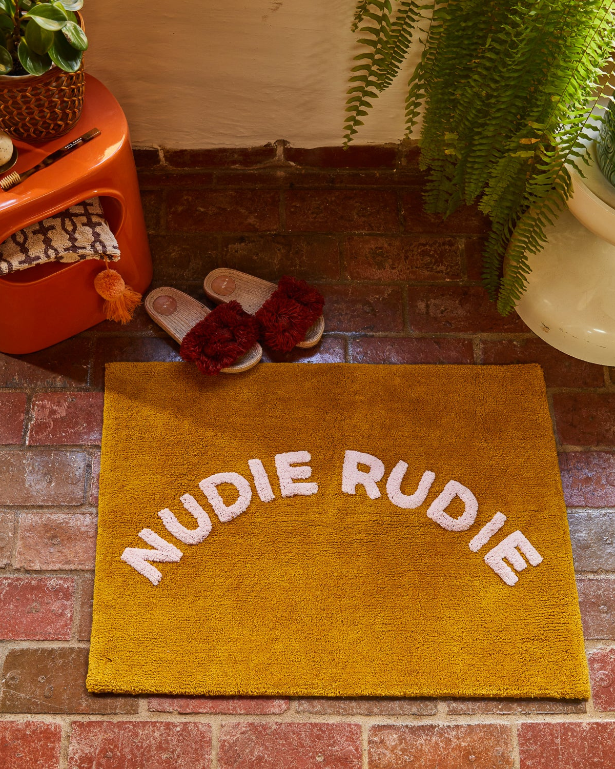 Tula Nudie Bath Mat by Sage &amp; Clare in Pear