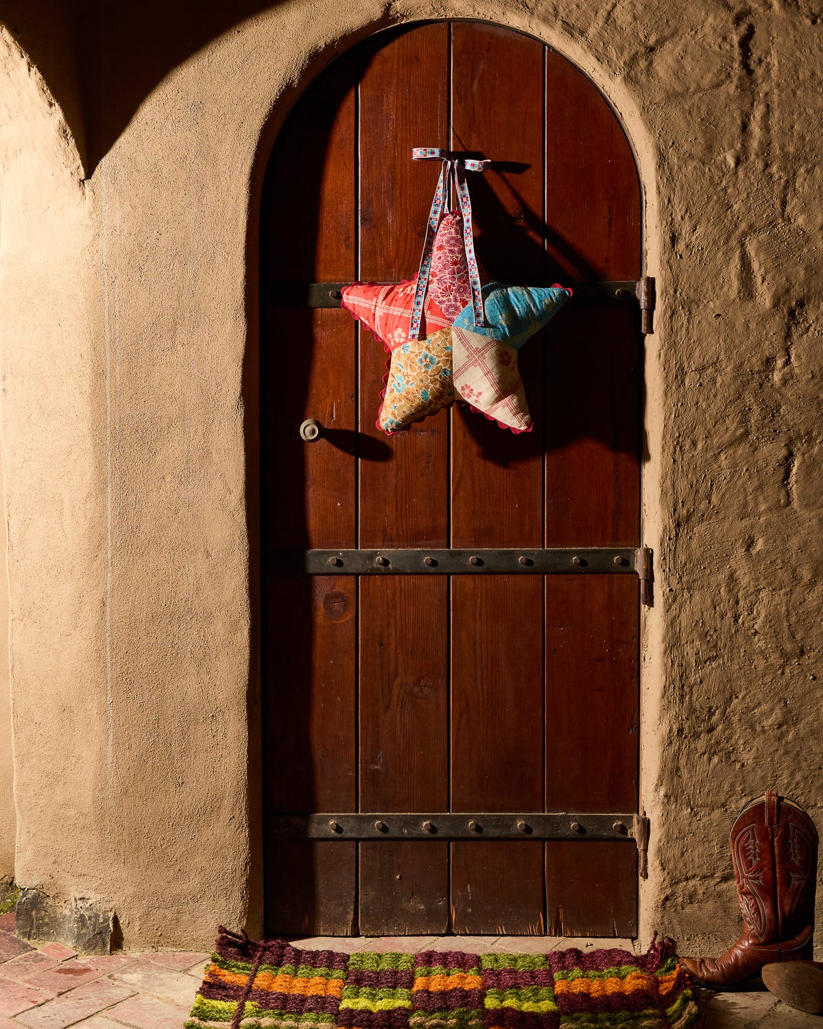 Cassidy Patchwork Door Decoration by Sage x Clare