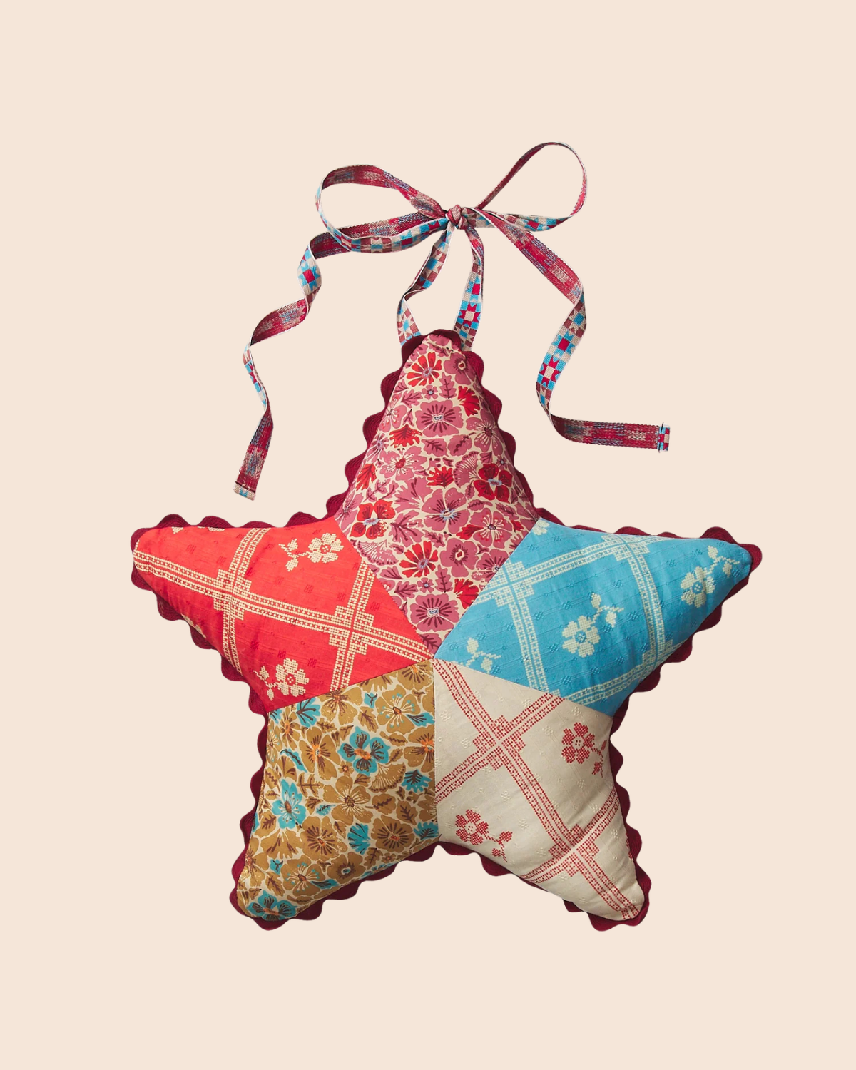 Cassidy Patchwork Door Decoration by Sage x Clare
