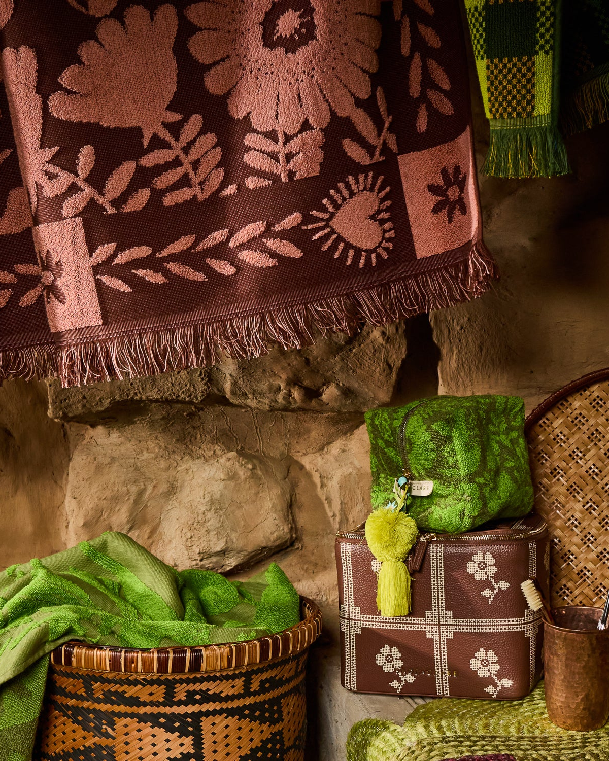 Indiana Towel - Carnelian by Sage x Clare