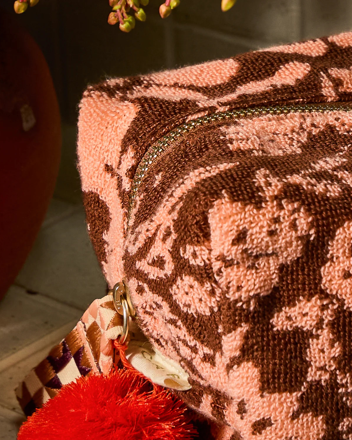 Indiana Terry Pouch - Carnelian by Sage x Clare