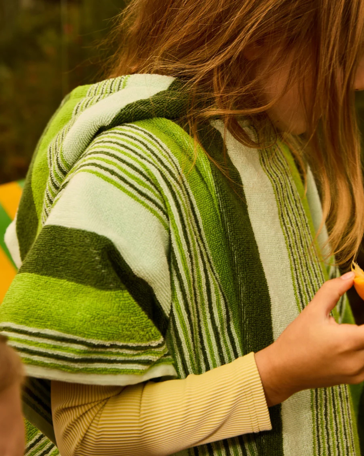 June Nudie Hooded Towel - Dahlia by Sage x Clare