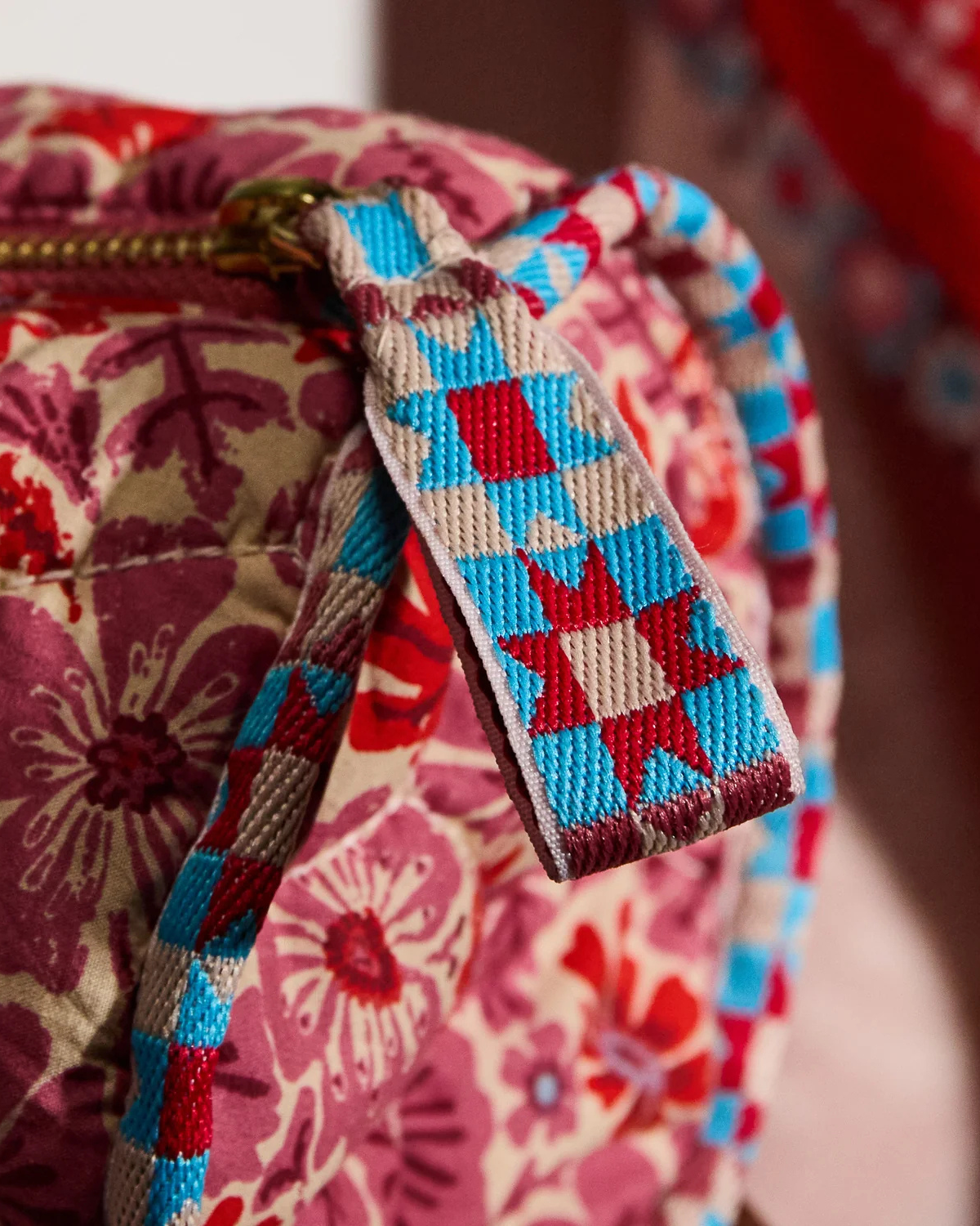 Magnolia Makeup Bag - Poppy by Sage x Clare