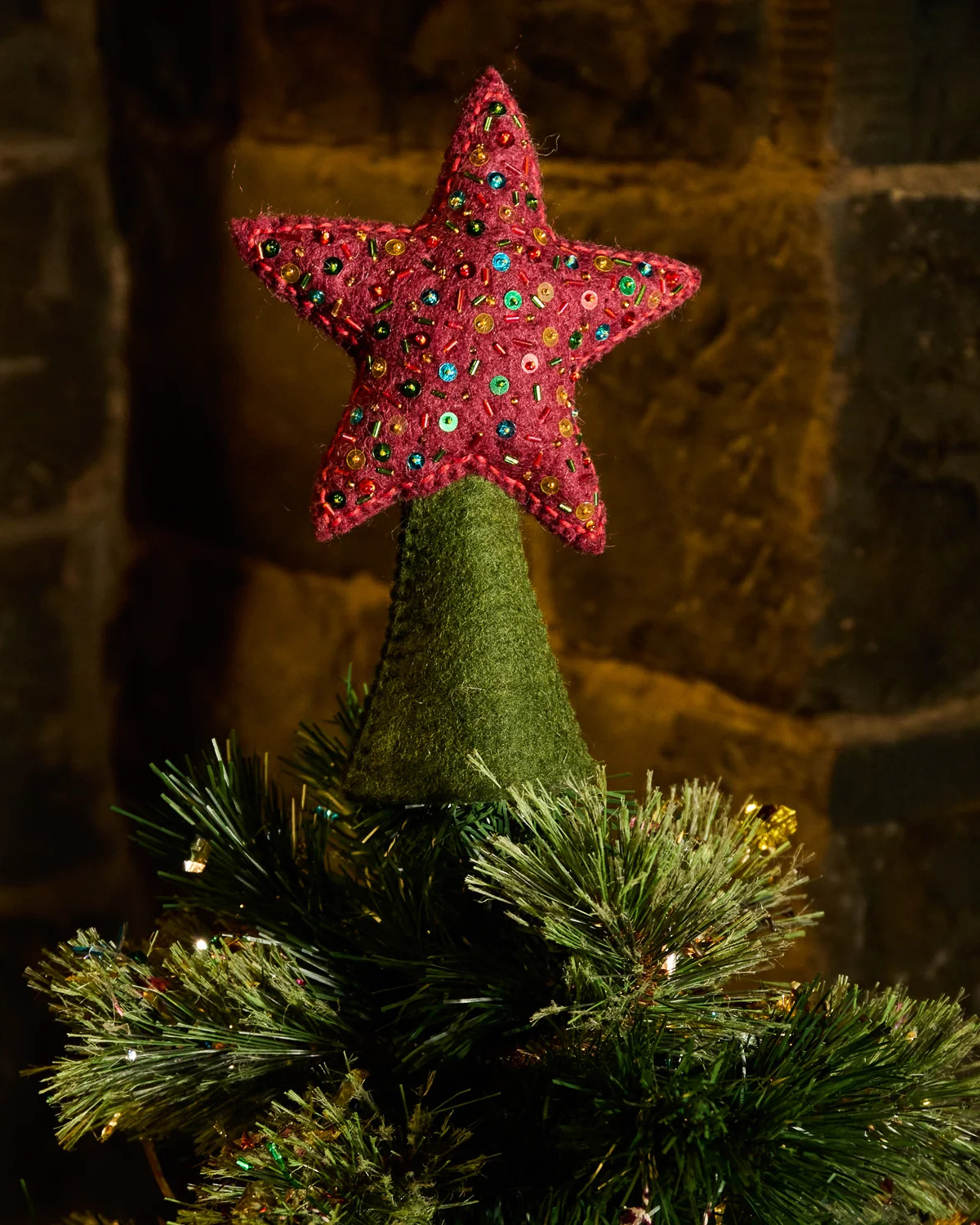 Maisie Felt Tree Topper by Sage x Clare 