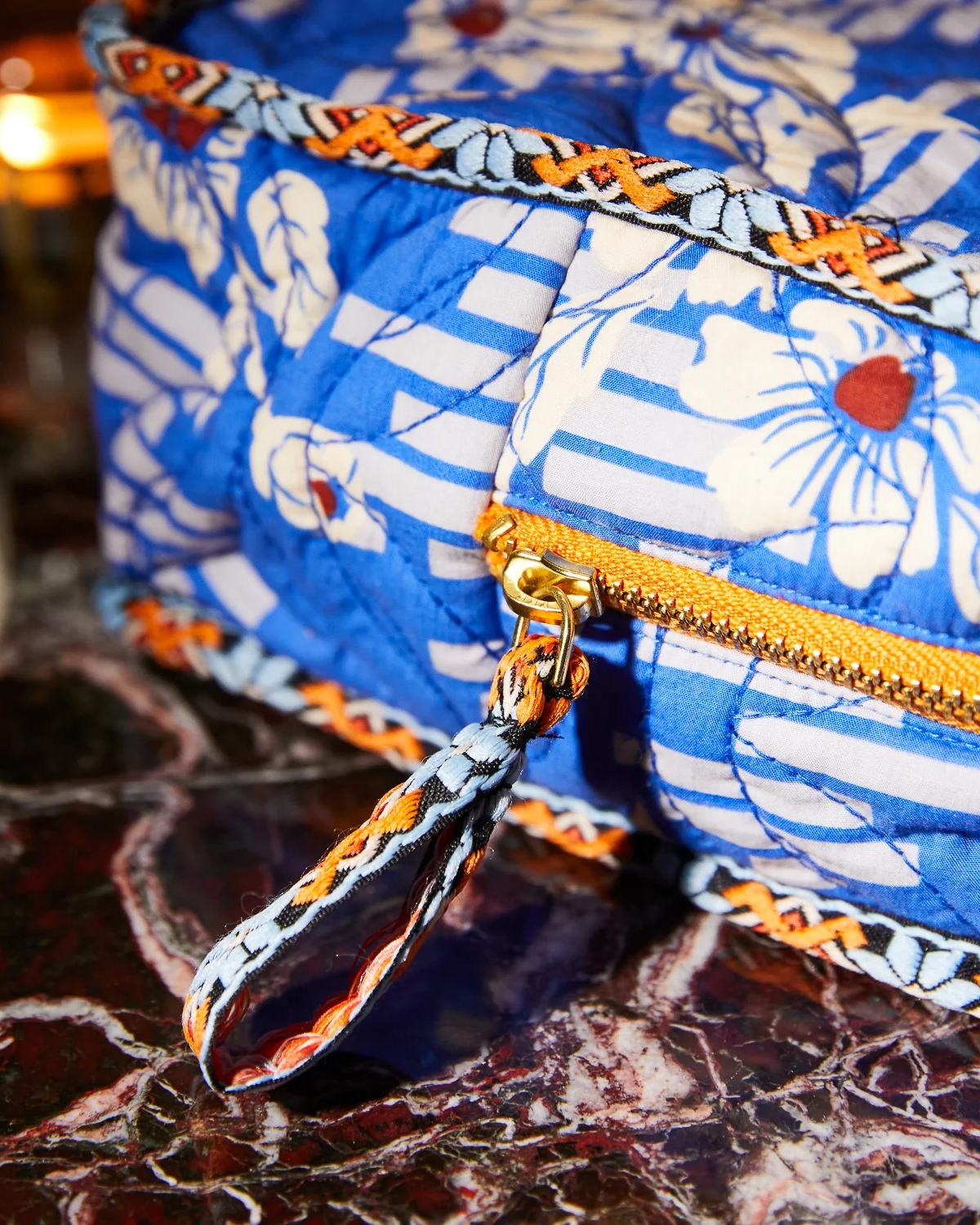 Sage &amp; Clare Marta Vanity Bag - Ultramarine
