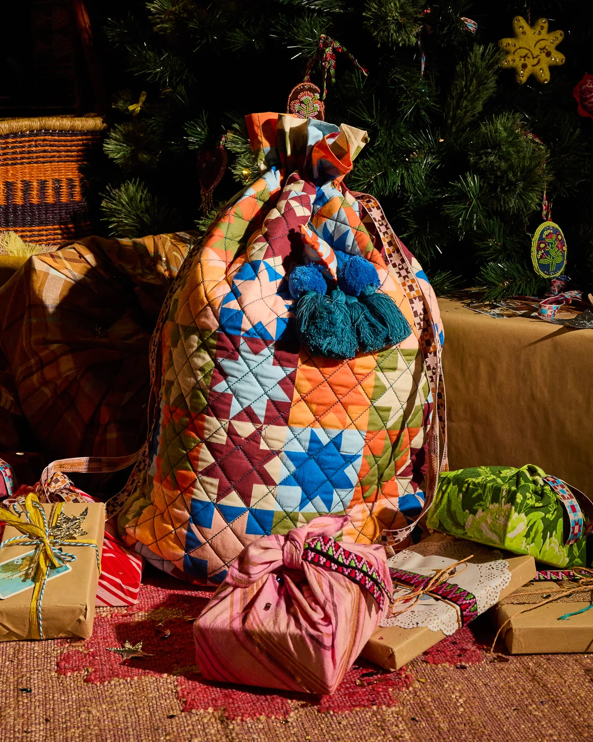 Matilda Santa Sack - Bluebell by Sage x Clare