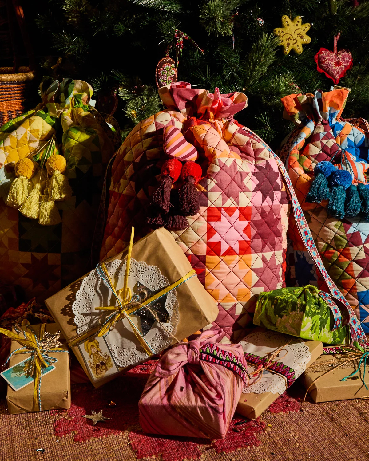 Matilda Santa Sack - Poppy by Sage x Clare 