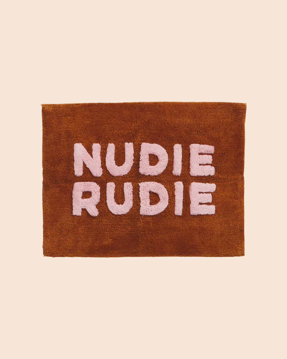 Nudie Rudie Bath Mat Mini - Russet by Sage &amp; Clare 