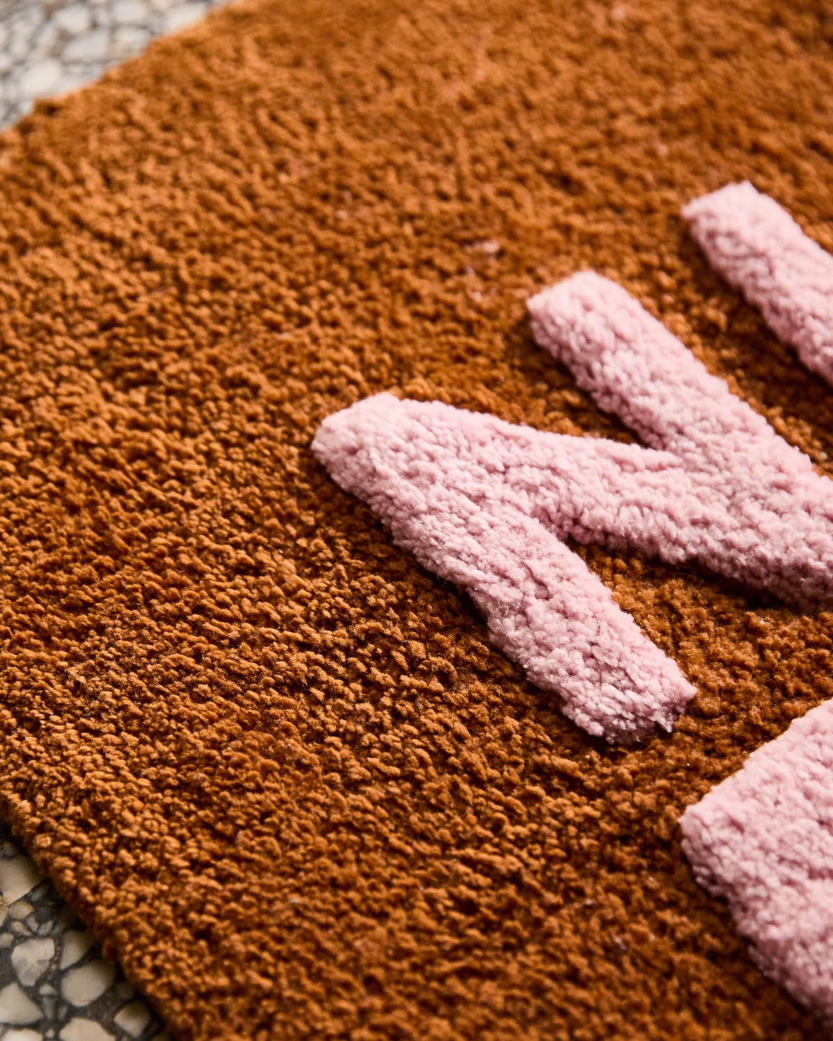 Nudie Rudie Bath Mat Mini - Russet by Sage &amp; Clare 