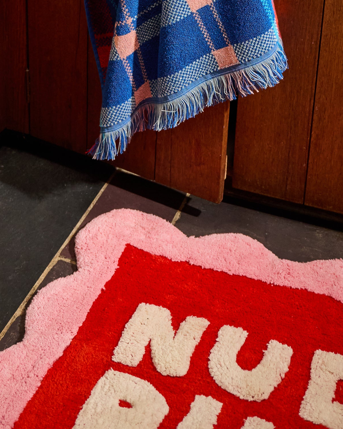 Romy Nudie Bath Mat - Poppy by Sage &amp; Clare 