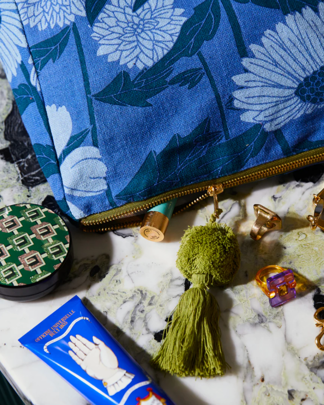 Sage x Clare Bernanda Cosmetic Bag