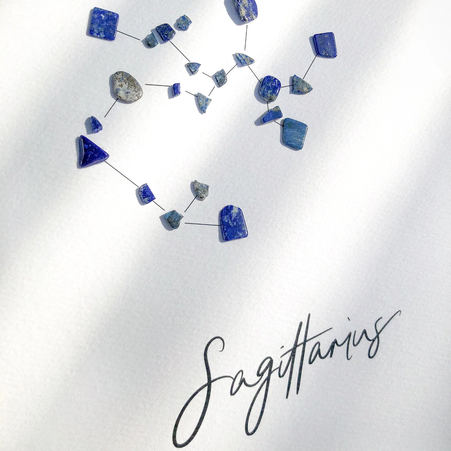 Crystal Zodiac Prints by Bondi Letters x Wildfire Co. Design - Sagittarius