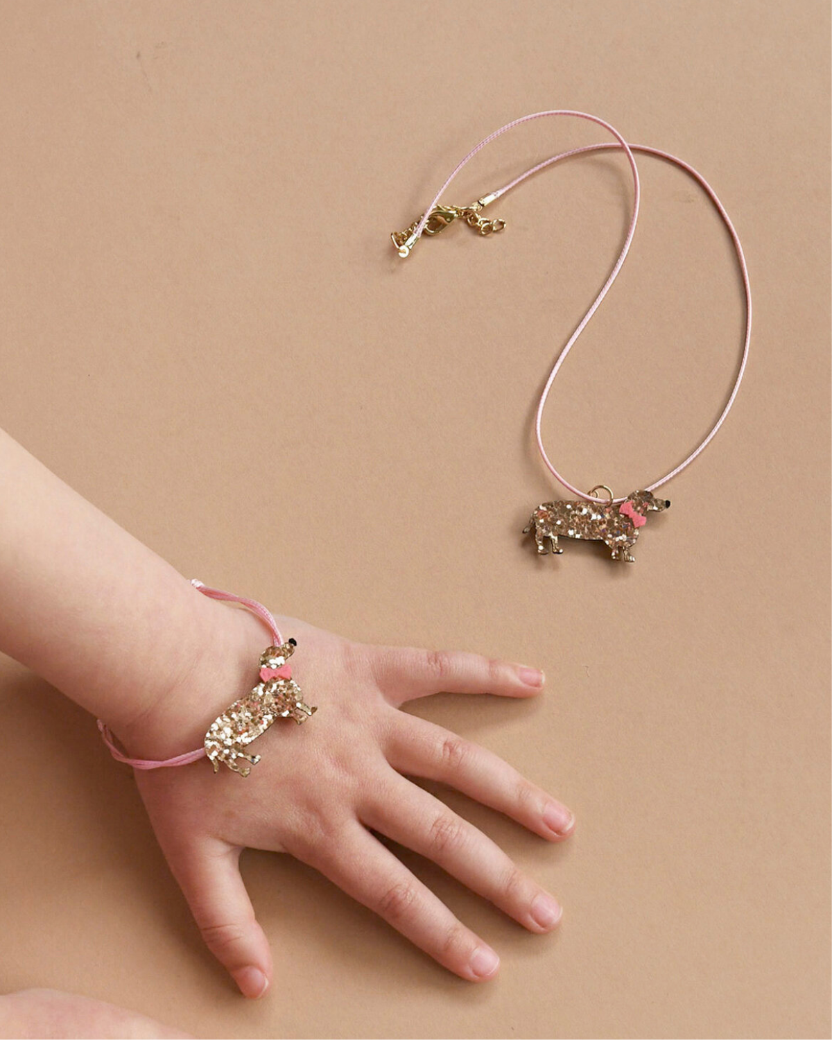 Sausage Dog Hair &amp; Jewellery Set by Rockahula Kids