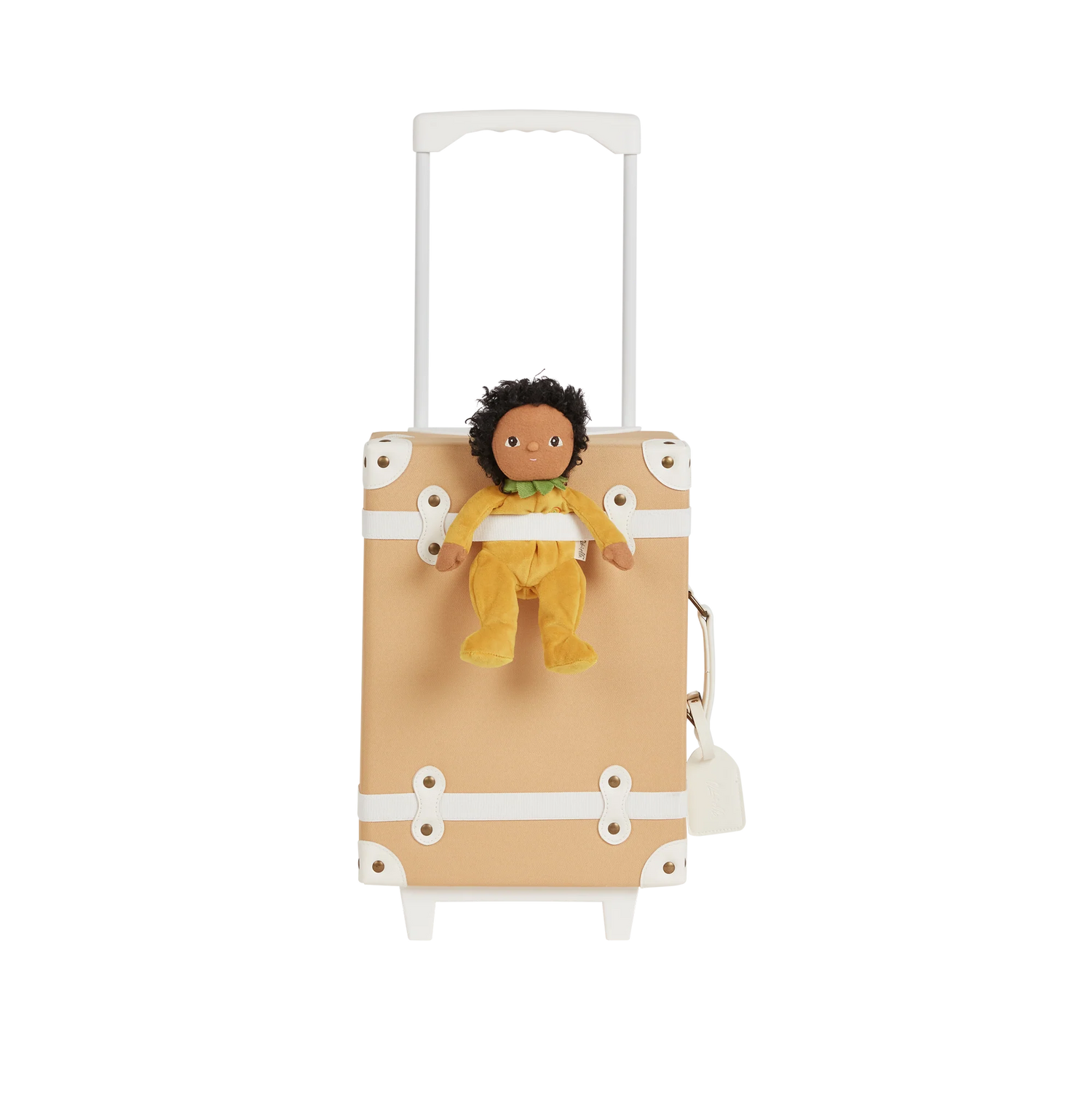 Kids Travel Suitcase - See-Ya Suitcase by Olli Ella in Butterscotch