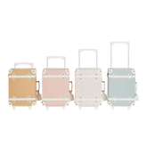 Kids Size Suitcase - See-Ya Suitcase by Olli Ella in Leafed Mushroom