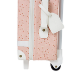Kids Travel Suitcase - See-Ya Suitcase by Olli Ella in Pink Daisies 