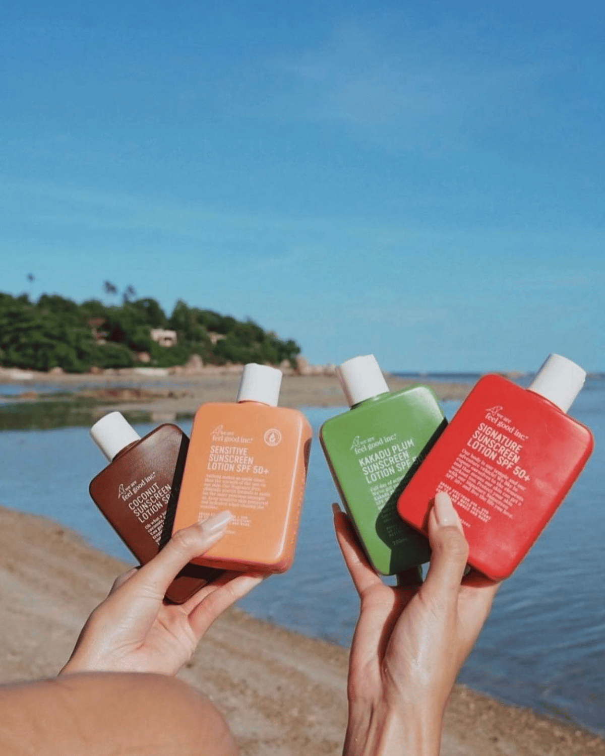 We Are Feel Good Inc Sensitive Sunscreen SPF 50+ (400ml)