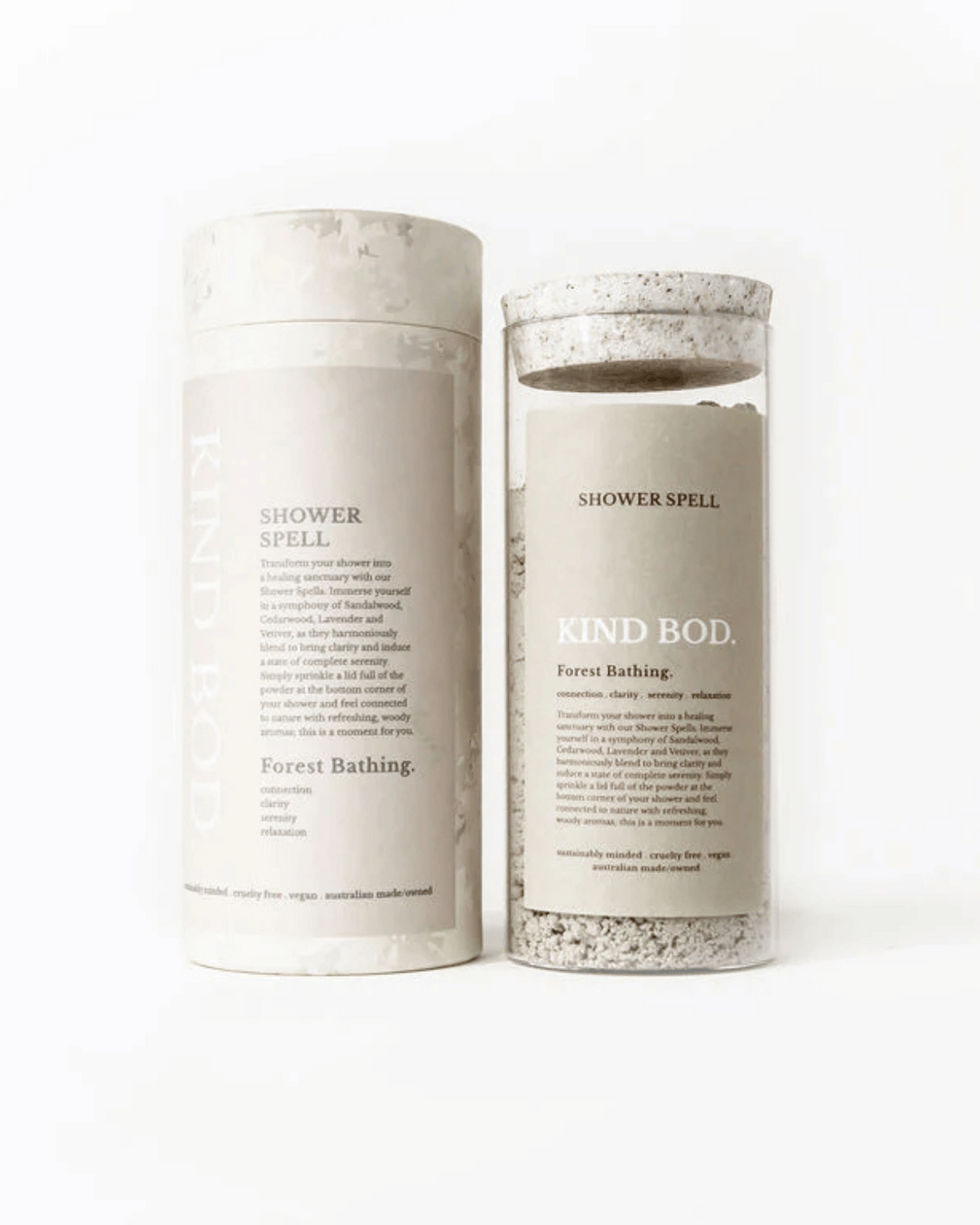 Shower Steamer Spell Jar - Forest Bathing by Kind Bod