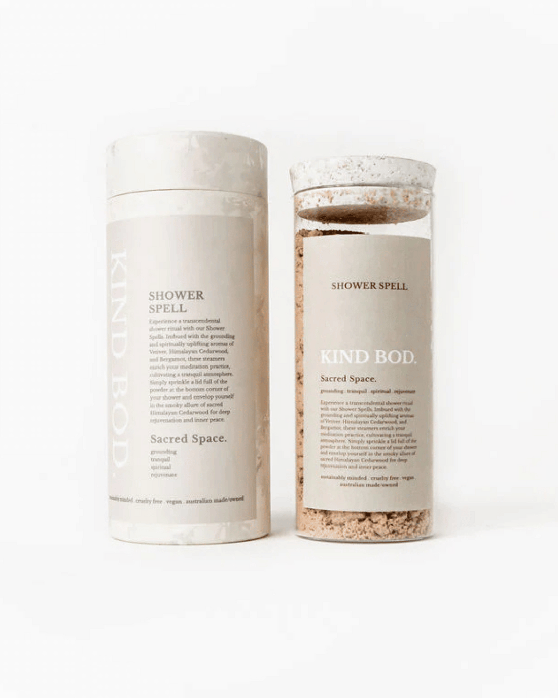 Shower Steamer Spell Jar - Sacred Space by Kind Bod