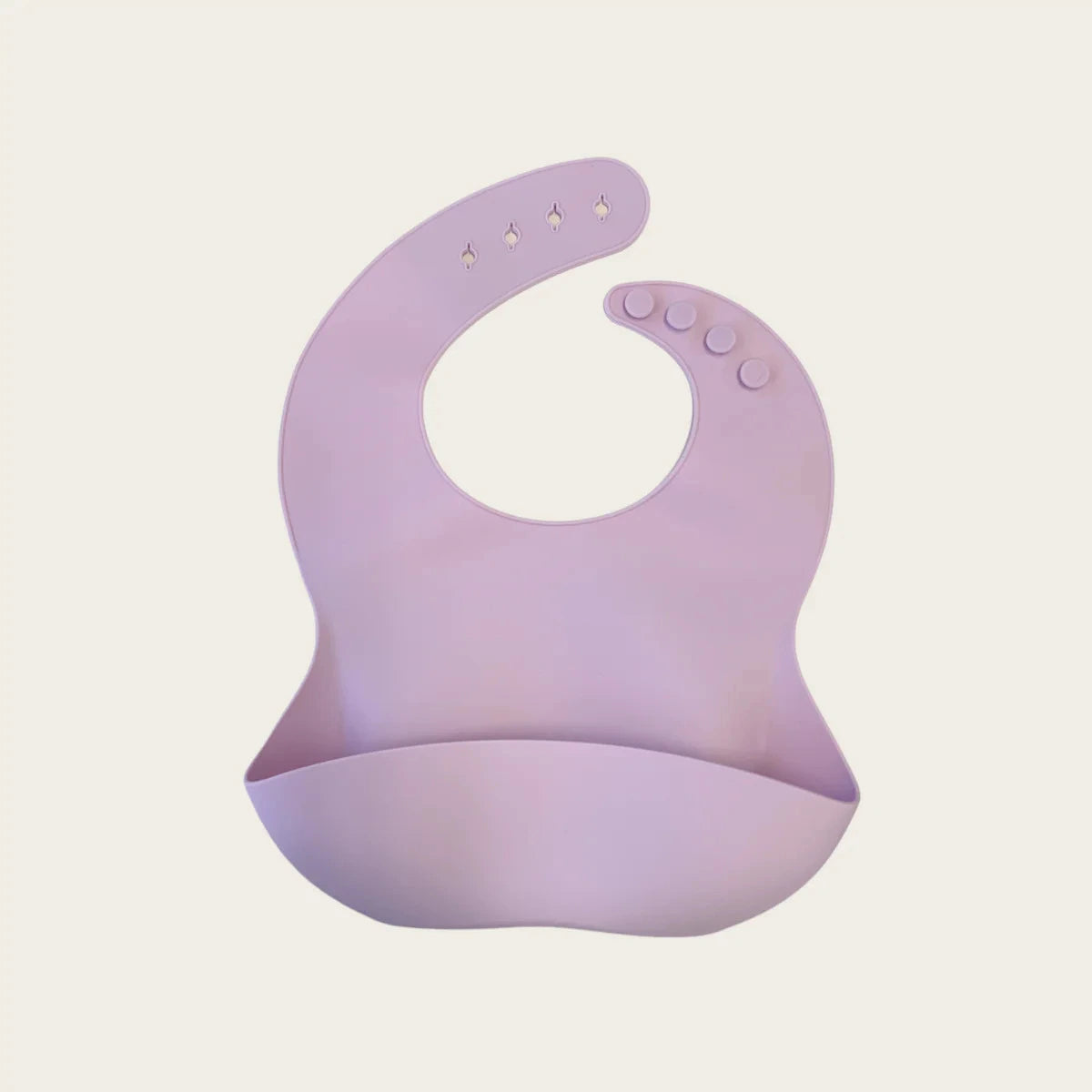 Silicone Bib - Lilac by Rommer Co 