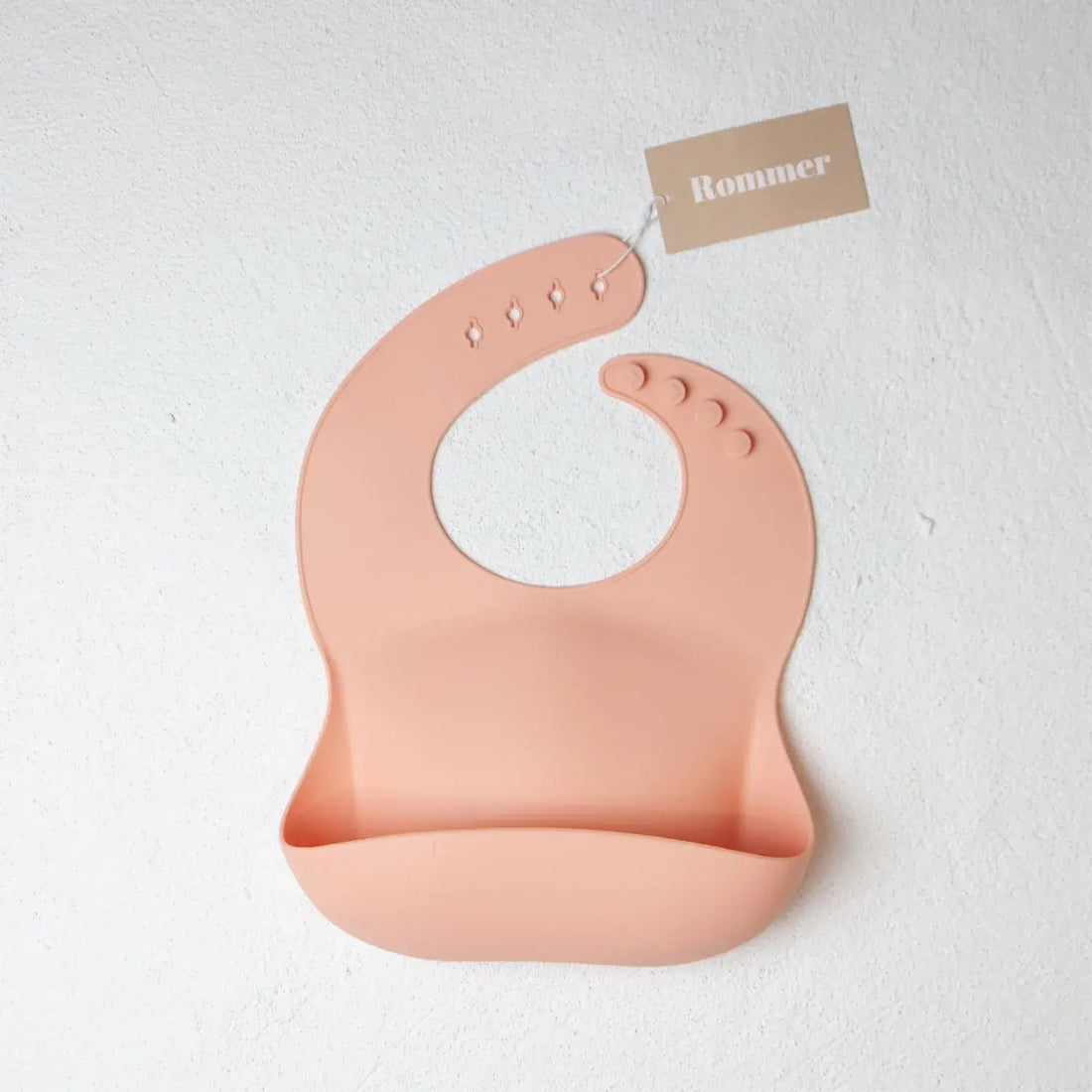 Silicone Bib - Melon by Rommer Co