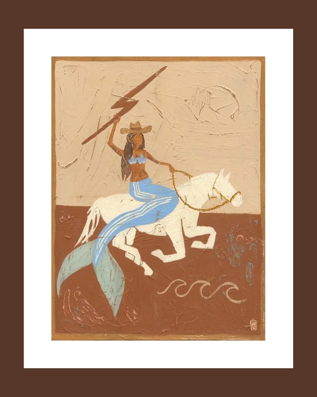 Sol Seeker Art Print by Tahnee Kelland