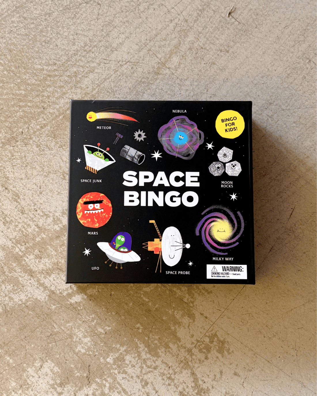 Space Bingo Board Game