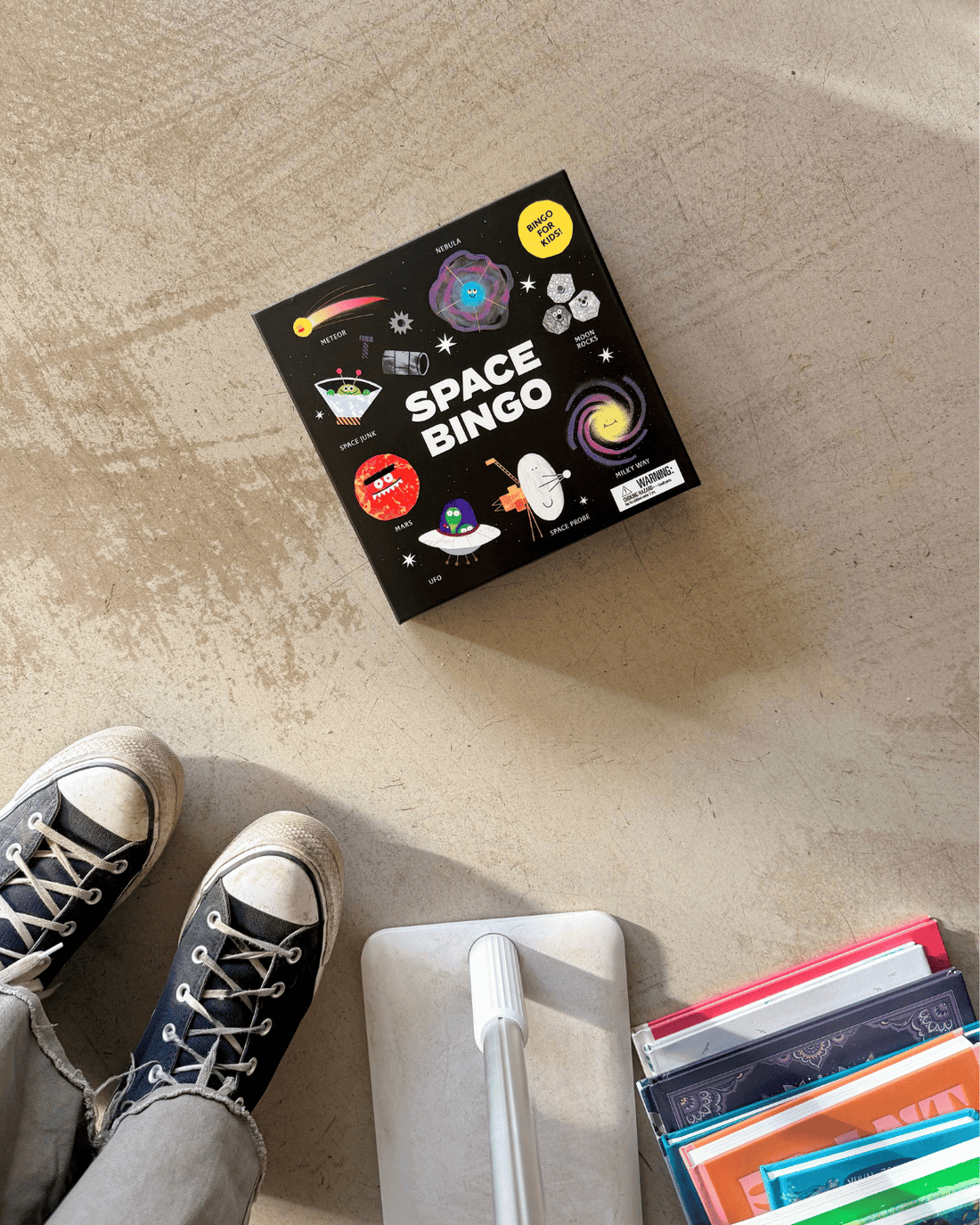 Space Bingo Board Game
